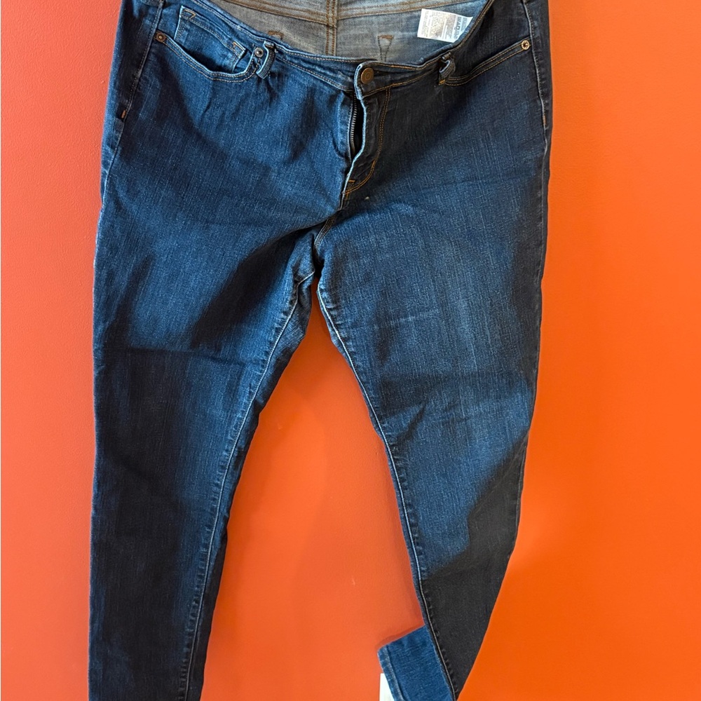 Old Navy Women's Dark Blue Curvy Jeans